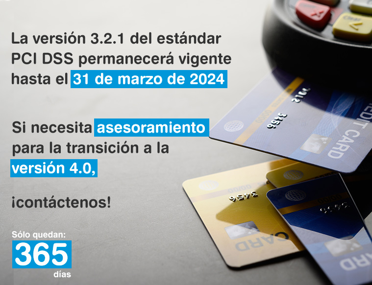 Actualice PCI DSS a la versión 4.0